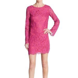Alexia Admor Pink Lace Dress